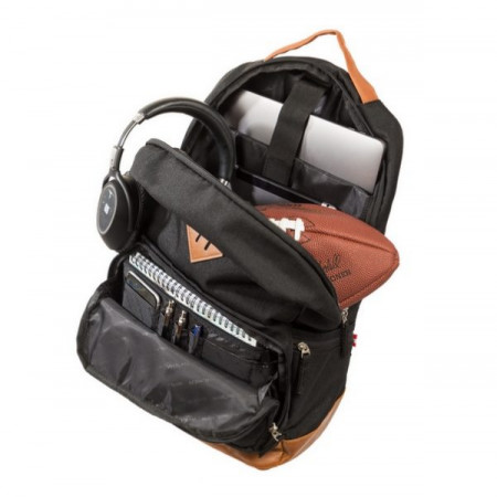 PURE ECO Concept bőraljú 29L háti Denim Blue, kék