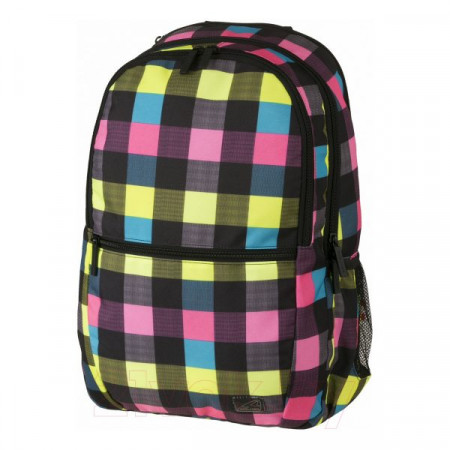 SNAP Classic laptoptartó hátizsák Neon Checks